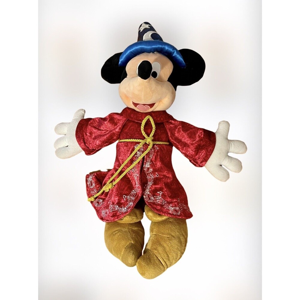 MICKEY MOUSE 23" PLUSH DISNEY FANTASIA WIZARD